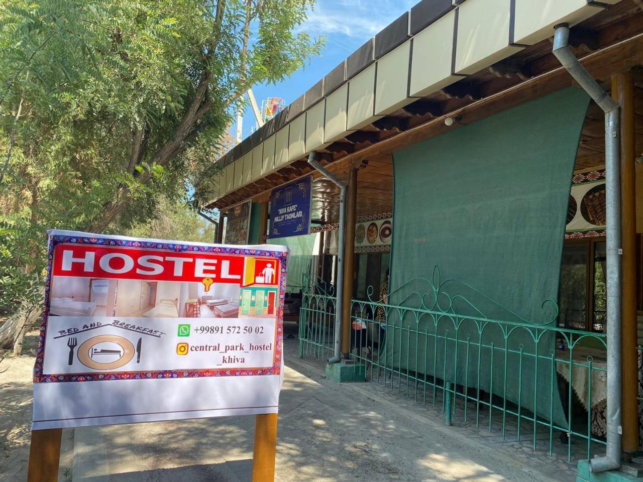 Central Park Hostel Khiva Exterior foto